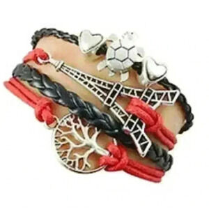 Handmade Braided Multi Layers Vintage Woven Rope Wrap  Bracelets